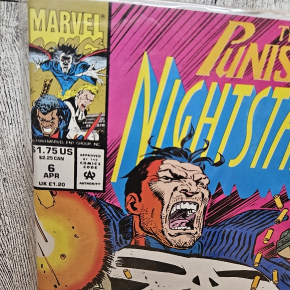 The Punisher And Nightstalker #6 Marvel Comics Comic Book - Picture 2 of 4